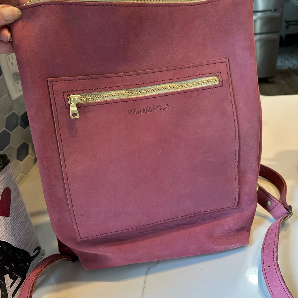 Portland Leather Foxglove Laptop Backpack